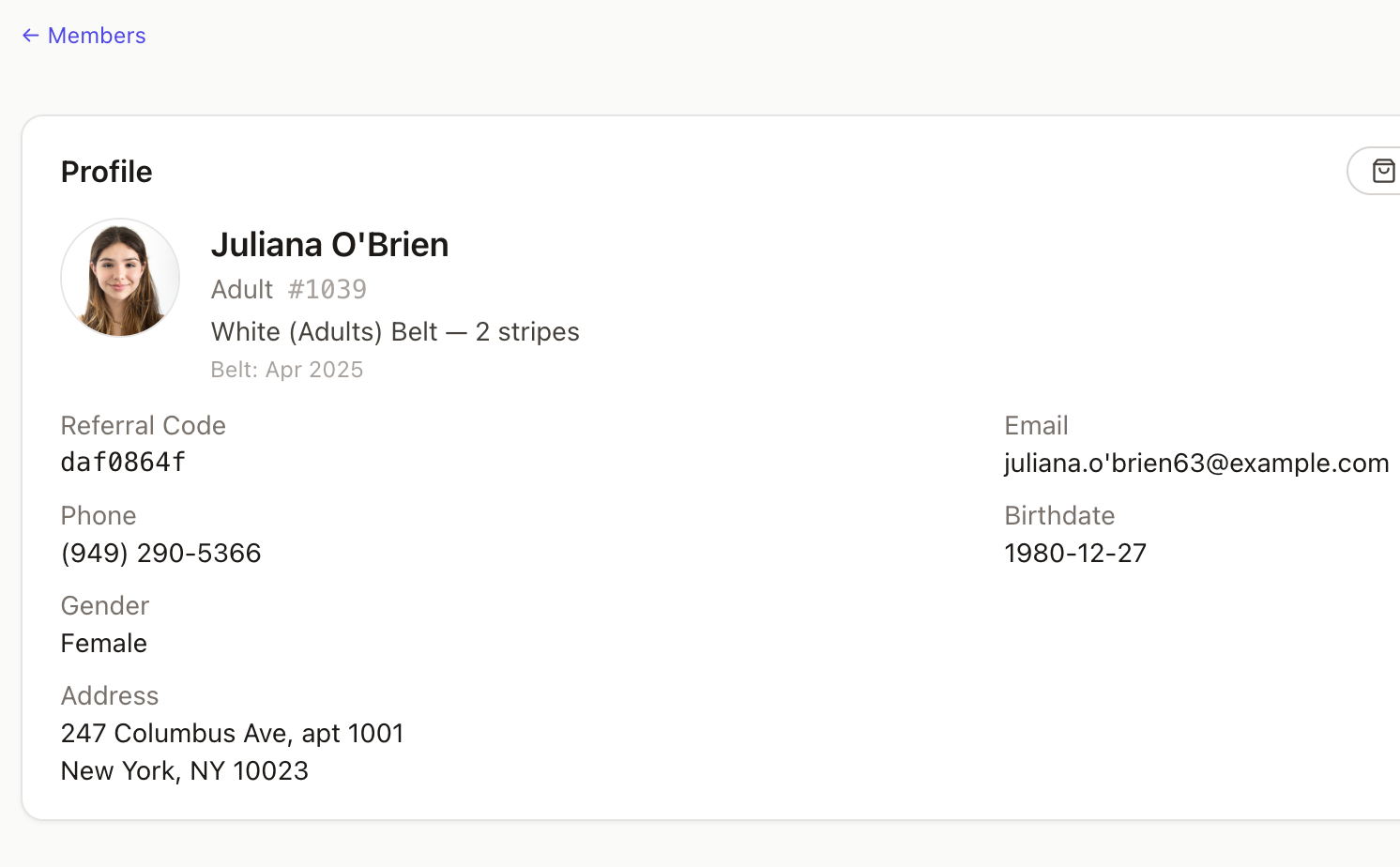 Kiso unified member profile